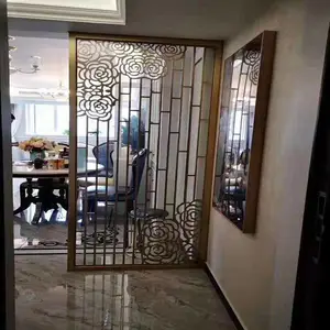 瑞 安别墅客厅隔断一屋两用 室内有了布局的格调YW-416