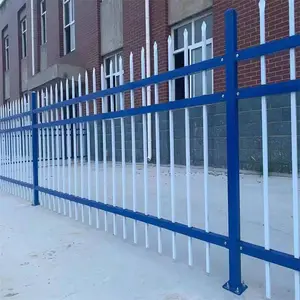 厂家销售庭院隔离栏 锌钢护栏 别墅铁艺护栏 学校铝艺护栏 现货