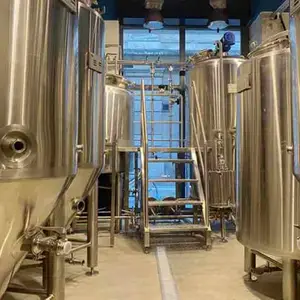 深圳啤酒厂产量50吨的大型精酿啤酒设备