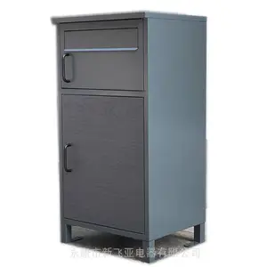 爱伦堡品牌 XFY-141D 立式金属包裹箱 有透视窗口 适合洋房庭院放置