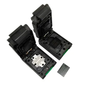 厂家直销BGA132翻盖探针测试座转DIP48编程座BGA152测试座