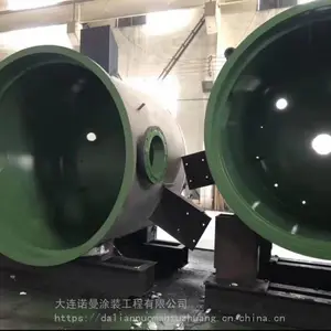 吉林黑龙江铁氟龙ETFE四氟乙烯的共聚物喷涂,化学容器罐体设备防腐涂层加工喷涂