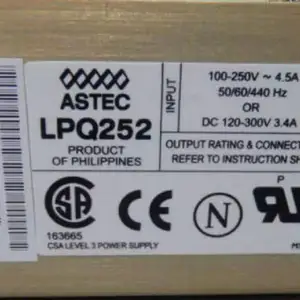 ASTEC LPQ252 250V 4.*** ***��г����Ƶ��G3E���Ƶ�Դģ��
