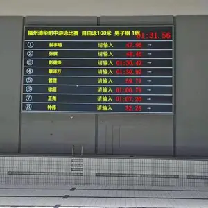 全国供应游泳触摸板自动计时系统 游泳发令系统