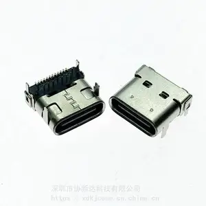 24Pin����˫��ĸ�� USB3.1��ʽ����Ľ�DIP+SMT����˫�ǲ��� TYPEC������8.65