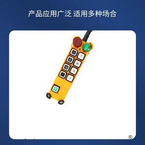 起重机工业遥控 信号稳定 行车遥控器 有急停和钥匙 合规安全 可定制