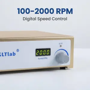 GLTLab经济型数字磁力搅拌器转速2000搅拌量10L RS485