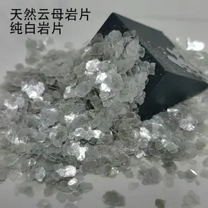 天然岩片 6-10目纯白岩片 10-20目纯白岩片 真石漆艺术漆美甲装饰用