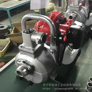 四冲程1寸汽油机水泵抽水机灌溉无线农用小型高压柴油高扬程