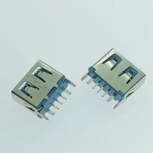 �����Aĸ180�� USB 2.0 AFĸ�� 4P��ʽֱ��DIP ֱ�� ���***