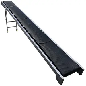 带宽500mm皮带输送机轻型4米可折叠传送带肥料装卸一体机饲料装车神器