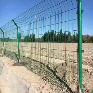 场地隔离防护网 河道防护网 铁丝围栏网厂家