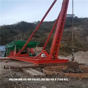 CK2200南通冲击钻机 腾龙冲击钻打桩机大功率发动机