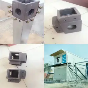 集装箱角件 方管集装箱框架 方管吊头100*100 快拼箱