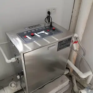 壹家福儿科诊所清洗室污水处理器设备调试