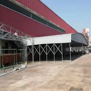 佛山市推拉篷推拉雨棚伸缩雨棚推拉帐篷仓库物流通道棚门店活动遮阳蓬折叠推拉篷厂家订做