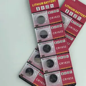 CR1632���ĸ˶�����װ��װŦ�۵�ط���Ь�Ƶ��130MAH