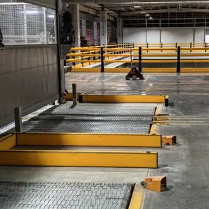 锦辰 源头厂家防叉车地栏 仓库货架周边防撞 叉车作业隔离防护栏