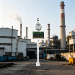 园区厂界环境空气监测微站 建材厂区常规六参数空气监测站