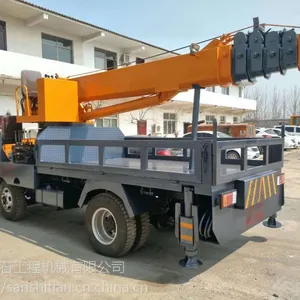 5吨自制吊不用上牌 可加装驾驶室 油电两用的小型自备吊