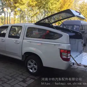长***骐f30后货厢尾盖后斗盖运动款斜盖倾斜式雨棚车顶盖卷帘推拉平盖改装