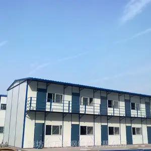 移动临时住人房 万隆临建活动房 防火轻钢房屋 工地临建设施 施工