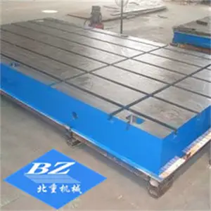 铸铁平板生产厂家实验室铁地板镗床工作台图片