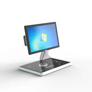 智慧图书馆rfid一体式馆员工作站含PC(rfid标签加工+自助借还 )