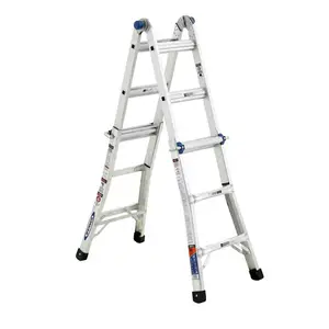 贵州 WERNER// 稳耐 MT-13CN MT-17CN 伸缩式多功能梯 工业 仓储 专用梯子