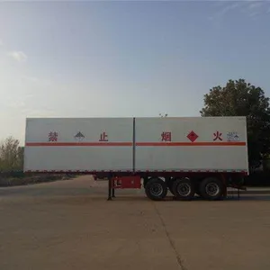 危险品半挂厢式运输车