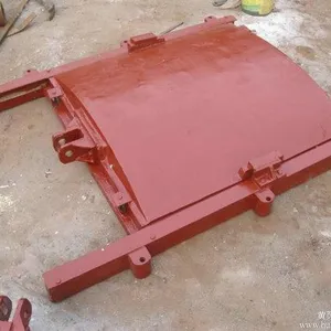 玻璃钢拍门 Φ600mm复合材料拍门