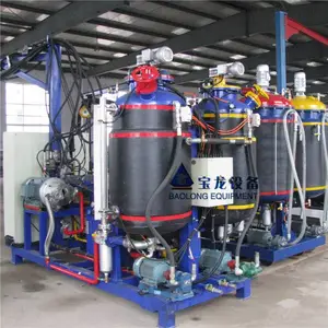 供应 冷库板材发泡设备 青岛宝龙免清洗型聚氨酯高压发泡机