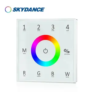 景晴光电LED可控硅电源0-10V调光电源0-10V调RGBWW控制器遥控器调光调色多模式灯光控制器