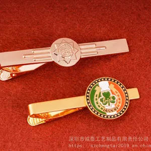 烤漆男士礼品,金属衬衫袖扣,领带配饰生产