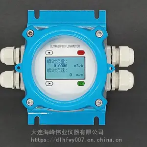大连海峰伟业电池供电外夹式超声波流量计