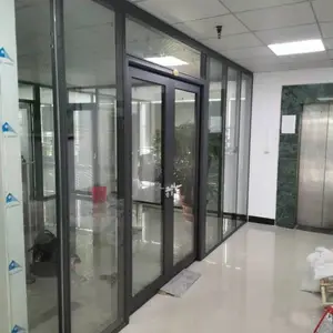 宝安中空玻璃隔断 中空百叶玻璃隔断厂家