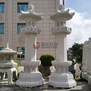 仿唐石刻经幢 八角檐亭状 刻陀罗尼经塔