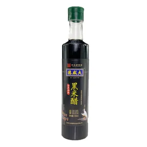 大咸德黑米醋500ml装百年传承黑米醋黑米香醋手工醋洋县黑米食醋