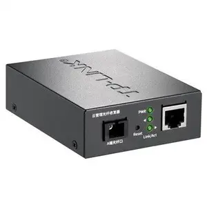 TP-LINK TL-FC2311A-20型号光纤收发器 100Mbps高速传输