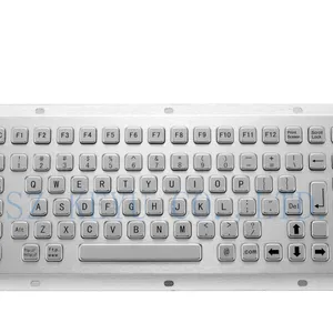 KY-PC-F1 86键嵌入式桌面式金属PC键盘 工控键盘 自助终端设备键盘