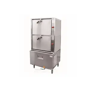 佰菲电热双平门开蒸柜P-SCE-2-H