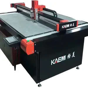 格美1216DK5型单层裁床,多种适配刀具适应切割各种柔性(皮革、海绵、颗粒绒等)