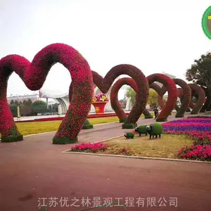 春节绿雕、禹城精神堡垒雕塑厂家供应