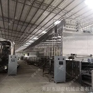 大型水晶粉条生产线、丽星粉丝机械变频调速,自动控温