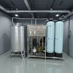 1吨高效反渗透水处理设备 商用/工业净水 智能运行 水质达标