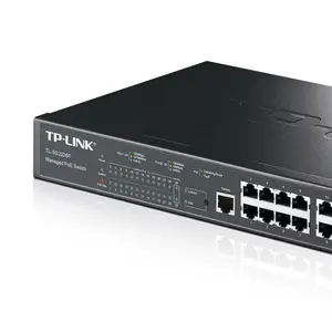 TP-LINK TL-SG3226P 24全千兆PoE+2SFP二层网管PoE供电千兆交换机