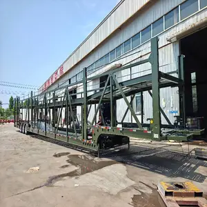 10位轿运车 车辆运输半挂车 出口半挂车 低平板半挂车 大件运输