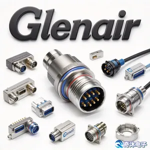 Glenair 801-009-01M16-12PA 航空连接器 高频传输 代理商