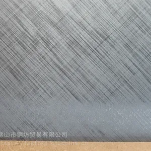 304交织布纹不锈钢氟碳板,可定制