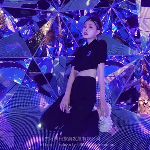 网红馆必备万花筒隧道全国销售 蓝洞文化 生产